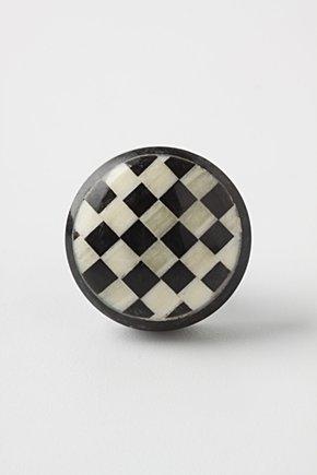 checkered knob anthropolgie