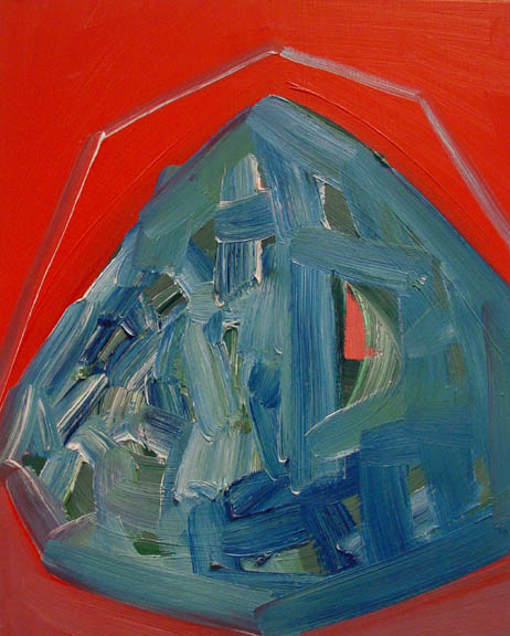 Design Lines Ltd artwork by ashylnn browning hot and pink oil on panel